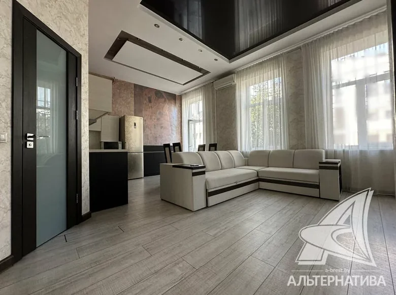 Квартира 2 комнаты 58 м² Брест, Беларусь