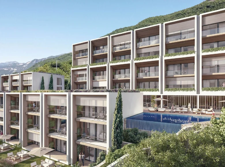 Mieszkanie 2 pokoi 53 m² Kumbor, Czarnogóra
