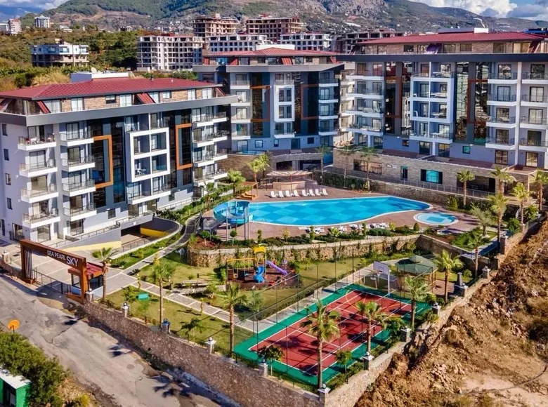 Mieszkanie 2 pokoi 55 m² Kestel, Turcja