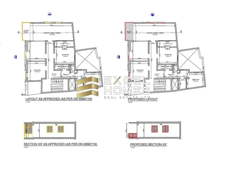 Wohnung 3 Schlafzimmer  Senglea, Malta