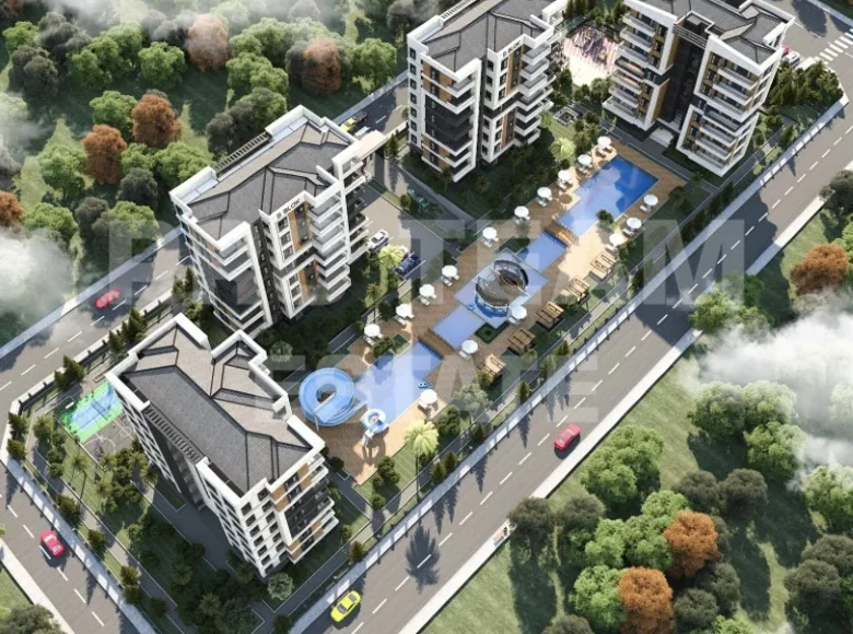 Квартира 3 комнаты 77 м² Aksu, Турция