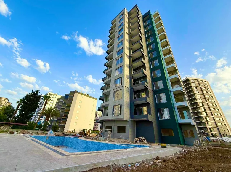 Apartamento 2 habitaciones 53 m² Mezitli, Turquía
