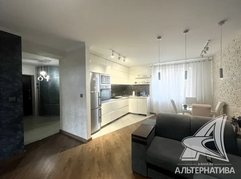 Wohnung 2 zimmer 66 m² Muchaviecki sielski Saviet, Belarus