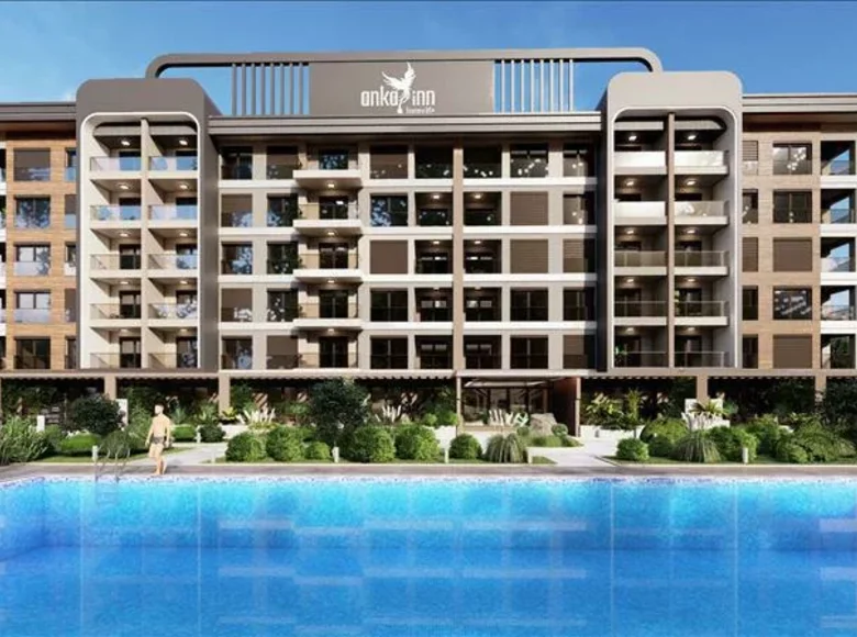 1 bedroom apartment 45 m² Muratpasa, Turkey