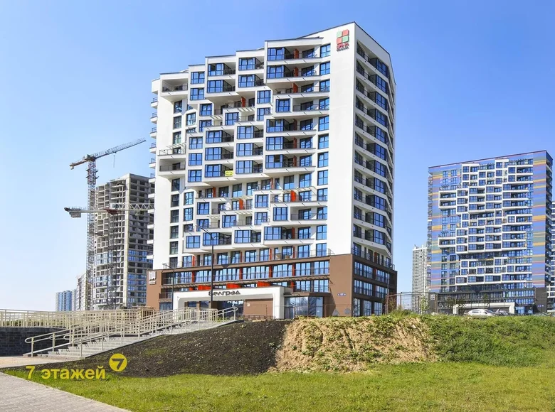 2 room apartment 42 m² Minsk, Belarus