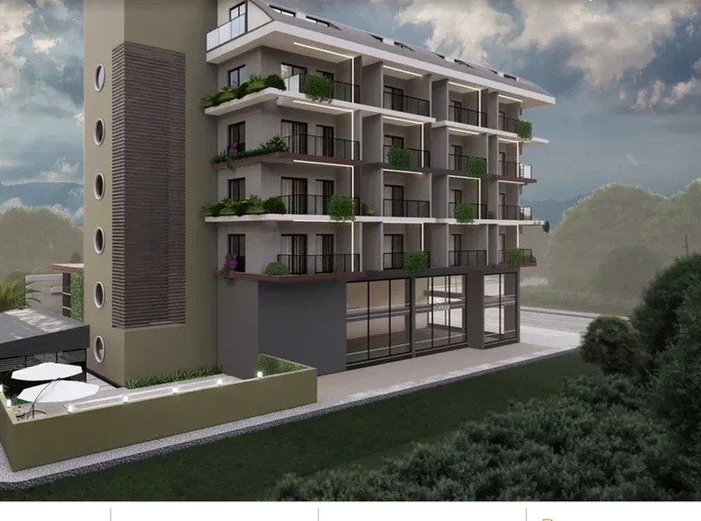 1 bedroom apartment 46 m² Yaylali, Turkey