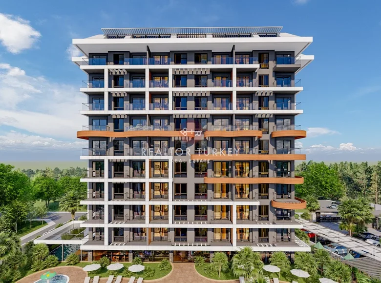 1 bedroom apartment 63 m² Avsallar, Turkey