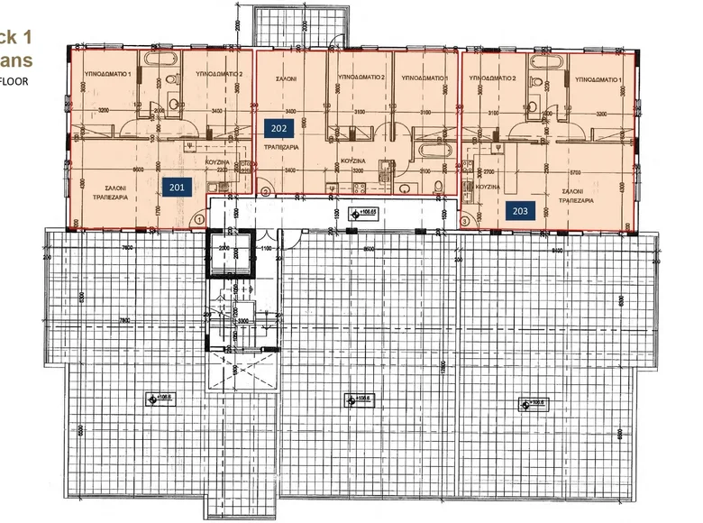 Dom 2 pokoi 78 m² Oroklini, Cyprus