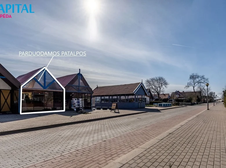 Commercial property 28 m² in Neringa, Lithuania