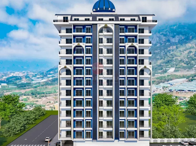 Квартира 1 комната 54 м² Махмутлар центр, Турция