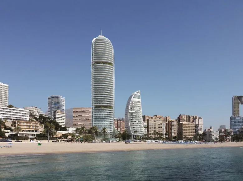 Mieszkanie 1 pokój 51 m² Benidorm, Hiszpania