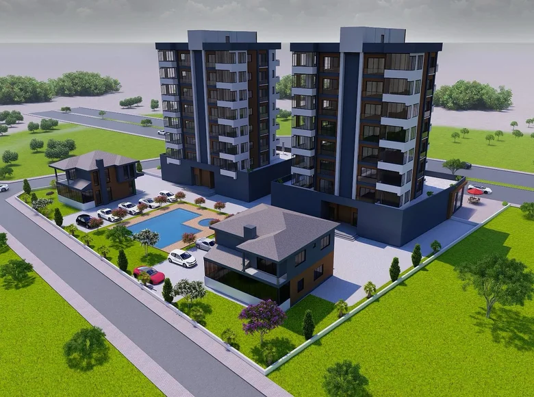 Wohnung 3 zimmer 117 m² Mezitli, Türkei