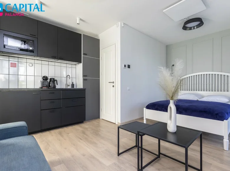 Квартира 1 комната 21 м² Паланга, Литва