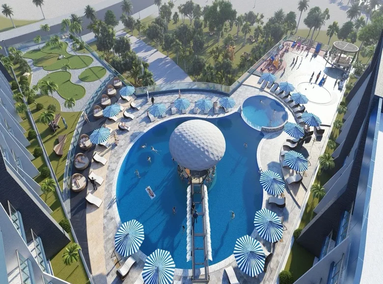 Kawalerka 35 m² Dubaj, Emiraty Arabskie