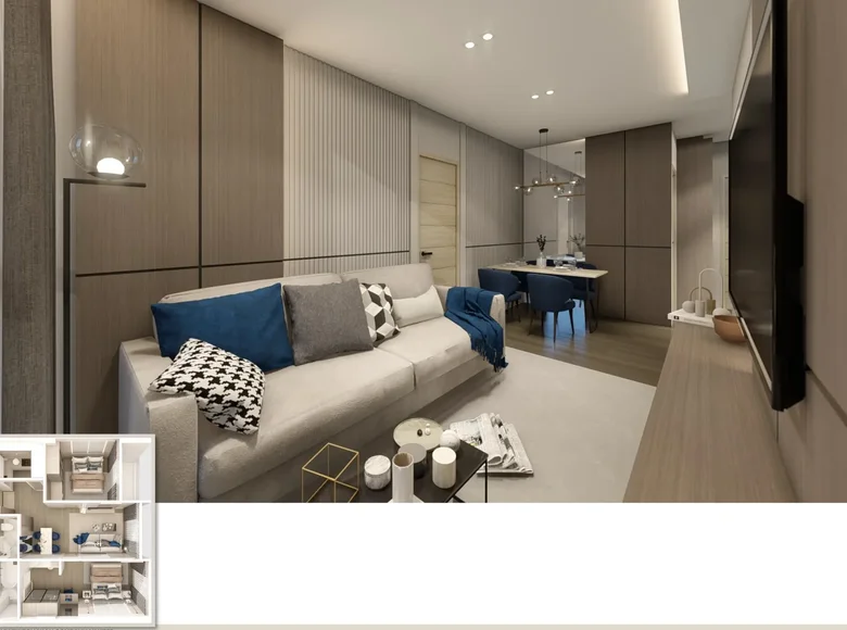 Apartamento 2 habitaciones 60 m² Phuket, Tailandia