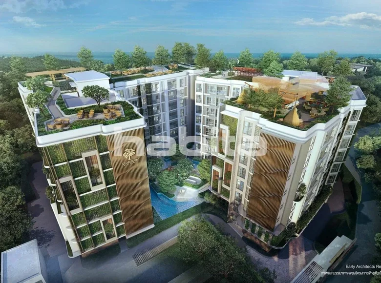 Mieszkanie 2 pokoi 34 m² Bang Sare, Tajlandia