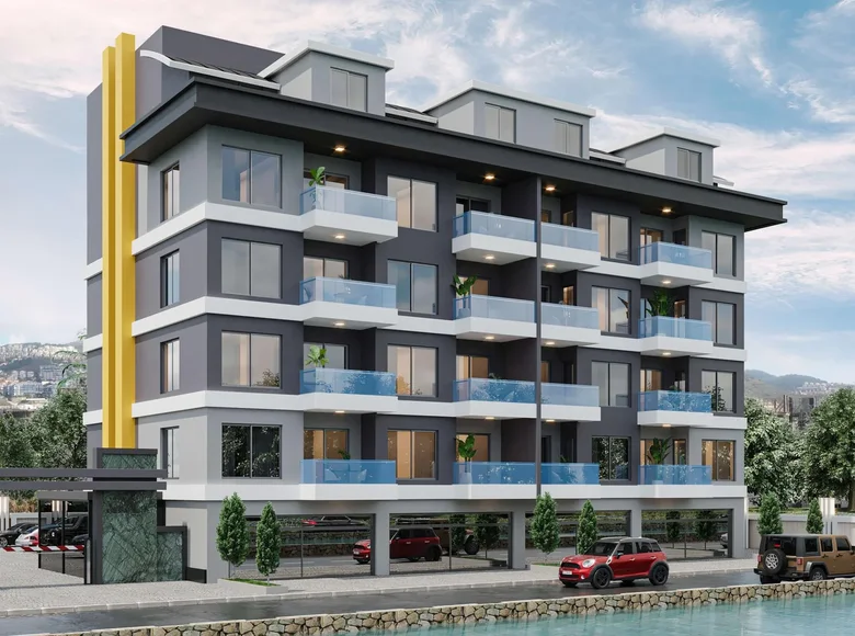 Квартира 1 спальня 57 м² Каргыджак, Турция