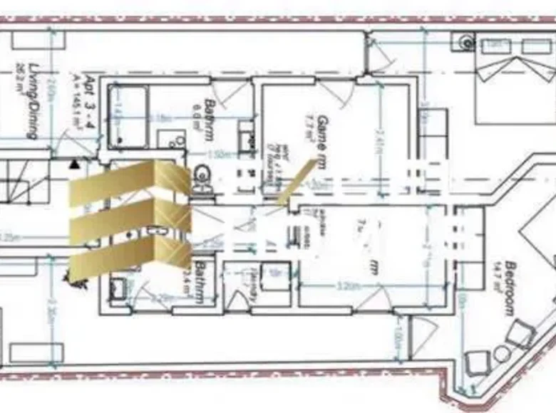 Wohnung 3 Schlafzimmer  Birkirkara, Malta