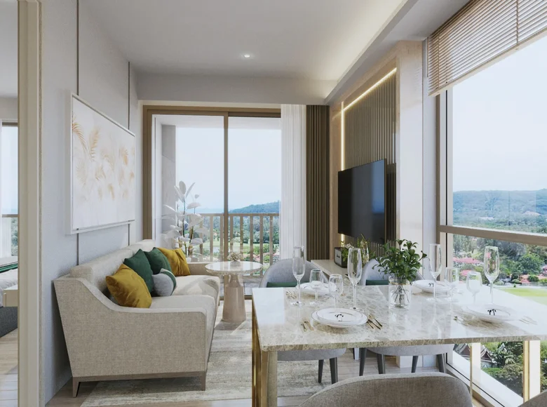 Mieszkanie 1 pokój 42 m² Phuket City Municipality, Tajlandia