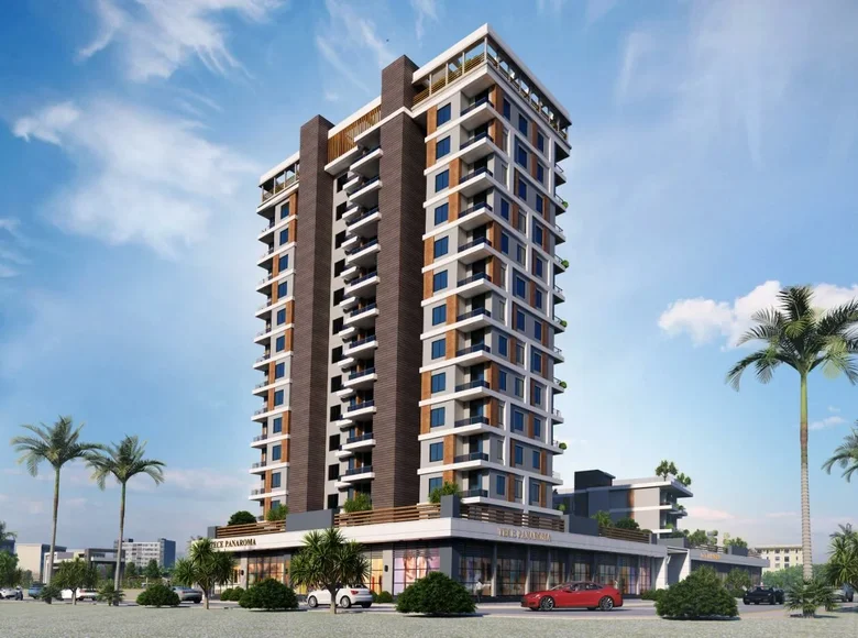 Mieszkanie 2 pokoi 70 m² Akdeniz, Turcja