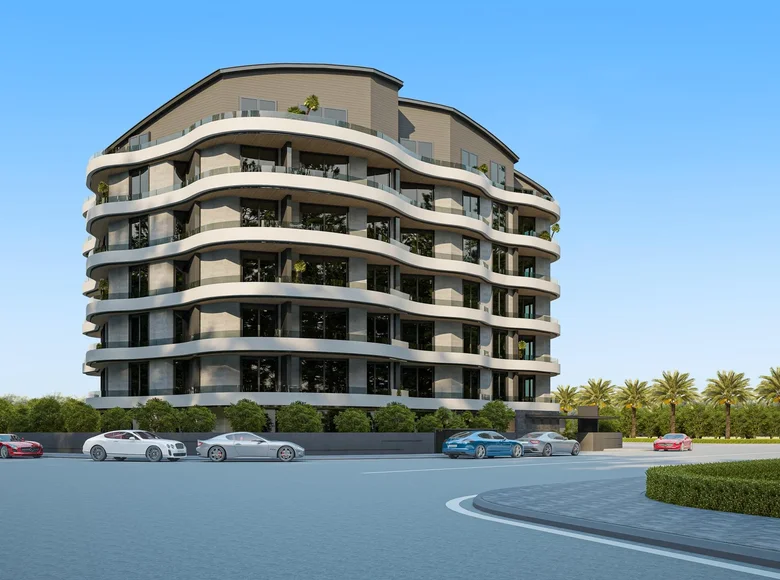 Apartamento 1 habitacion 58 m² Muratpasa, Turquía