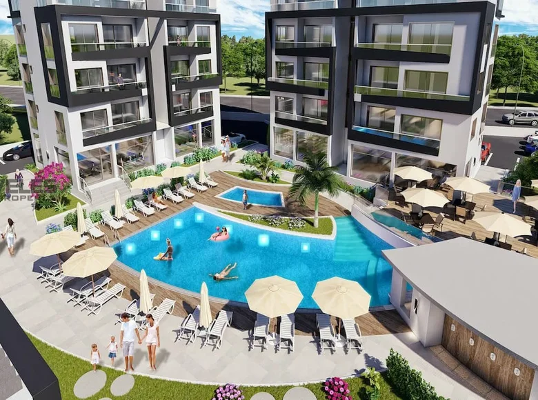 1 bedroom apartment  Perivolia tou Trikomou, Northern Cyprus