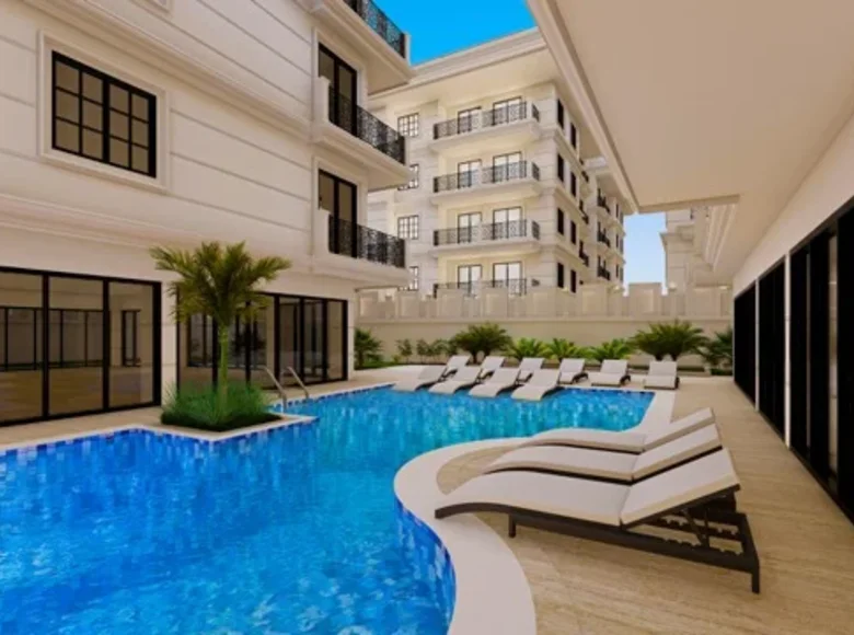 1 bedroom apartment 51 m² Mediterranean Region, Turkey
