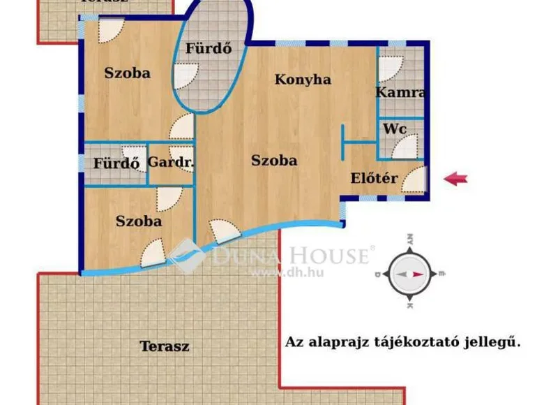 Wohnung 242 m² Kehidakustany, Ungarn