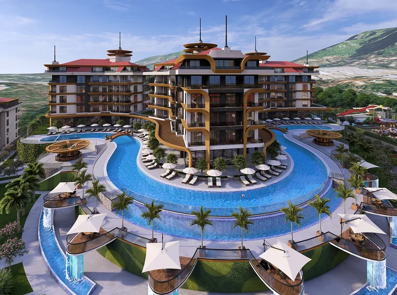 Attique 4 chambres 195 m² Alanya, Turquie