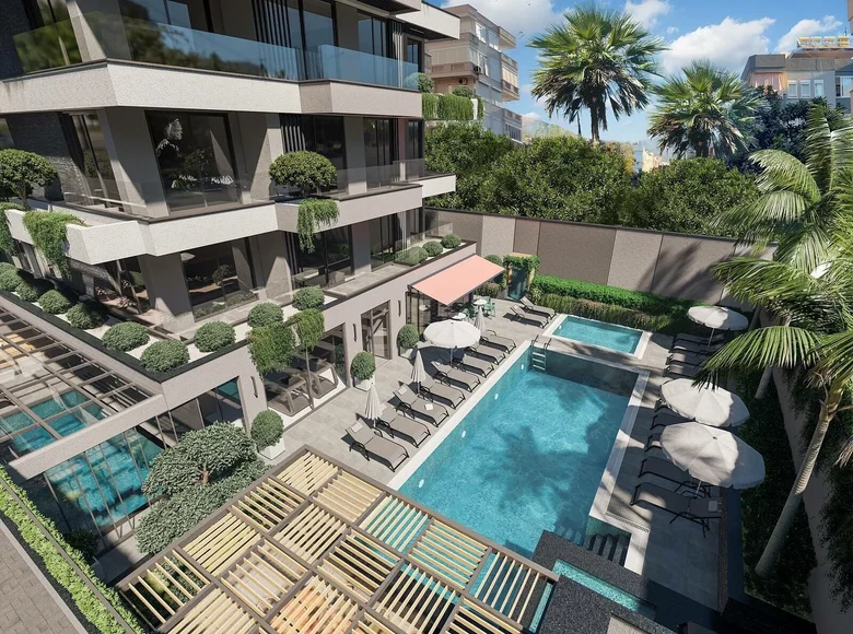 Penthouse 4 pokoi 172 m² Alanya, Turcja