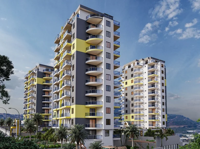 Apartamento 2 habitaciones 54 m² Mahmutlar, Turquía