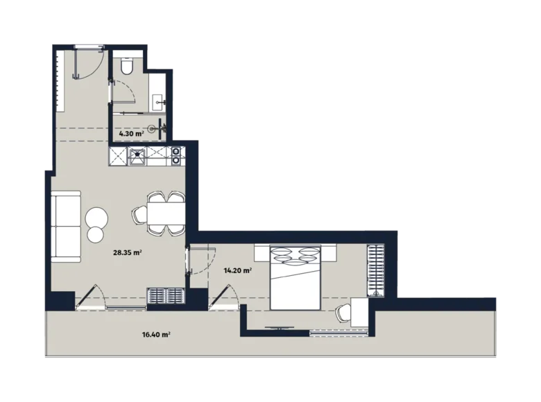 Apartamento 2 habitaciones 65 m² Kobuleti, Georgia