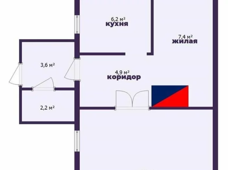 Maison 40 m² Hara, Biélorussie