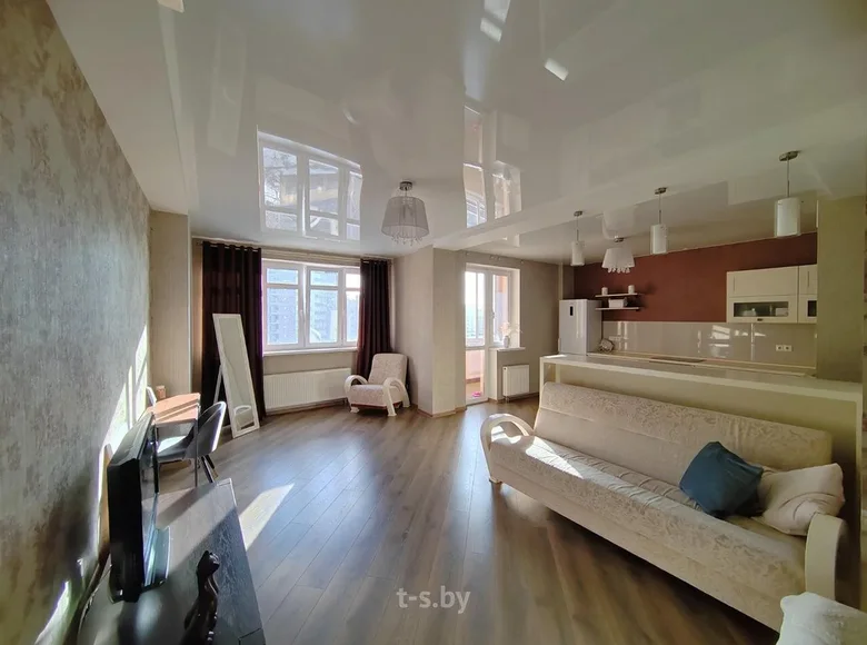 Mieszkanie 1 pokój 53 m² Mińsk, Białoruś