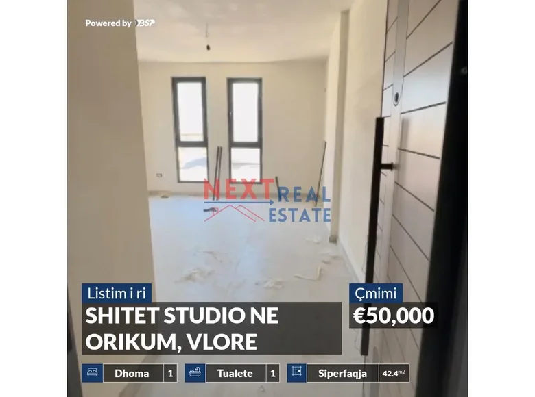 Studio 2 chambres 42 m² Orikum, Albanie