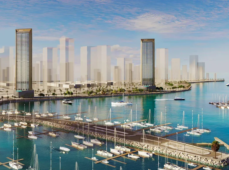  New Saria Residence with swimming pools and lounge areas close to the yacht club, Dubai Maritime City, Dubai, UAE