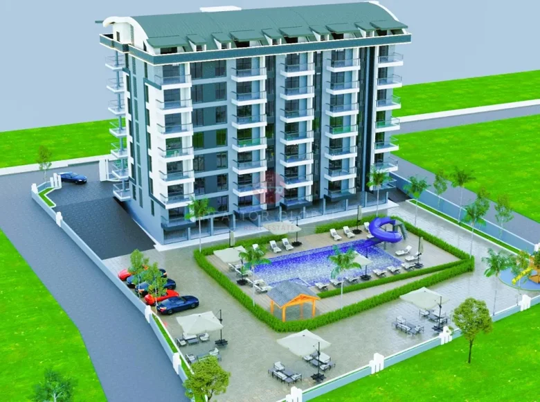 Квартира 1 комната 52 м² Каракокали, Турция