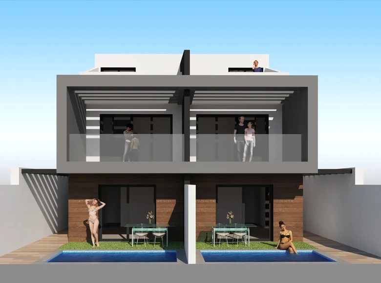 3 bedroom townthouse 107 m² San Javier, Spain