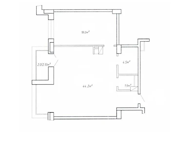 Apartamento 2 habitaciones 71 m² Minsk, Belarús