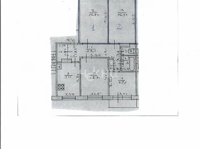 Habitación 16 m² Nizhni Novgorod, Rusia