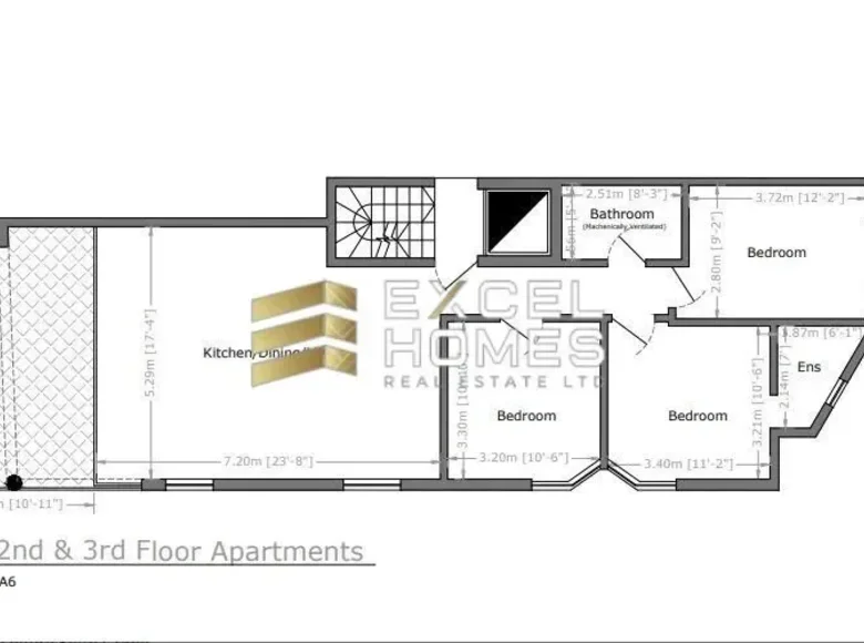 3 bedroom apartment  Munxar, Malta