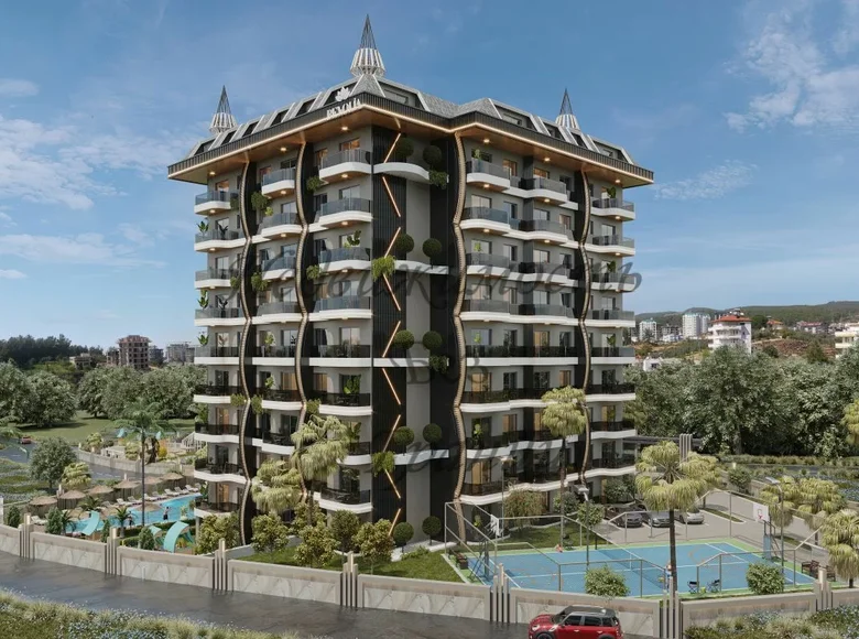 2 room apartment 58 m² Incekum, Turkey