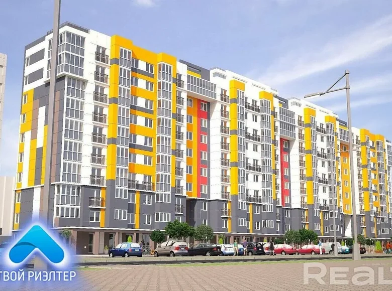 Квартира 1 комната 34 м² Речица, Беларусь