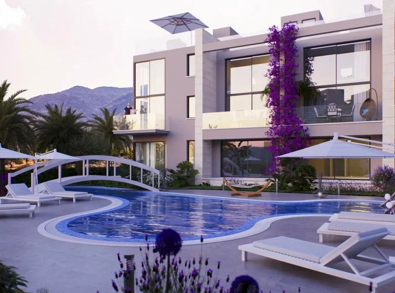 2 bedroom penthouse 126 m² Tatlisu, Northern Cyprus