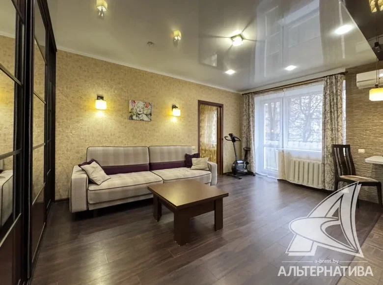 2 room apartment 43 m² Brest, Belarus