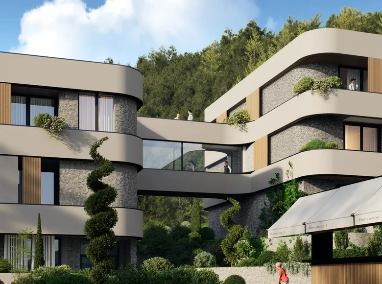 Квартира 2 спальни 88 м² Шишичи, Черногория