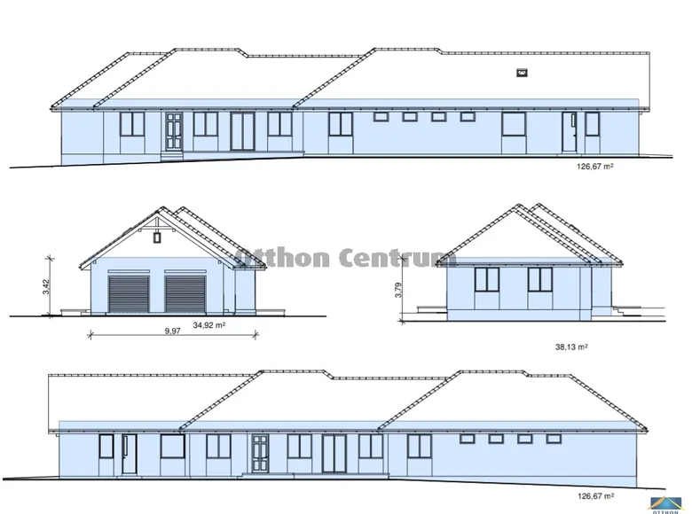 Dom 5 pokojów 102 m² Veresegyhaz, Węgry