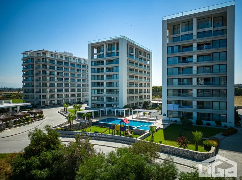 Penthouse 3 pokoi 36 m² Guzelyurt, Cypr Północny