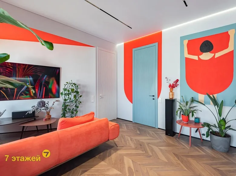 Mieszkanie 2 pokoi 70 m² Ratomka, Białoruś