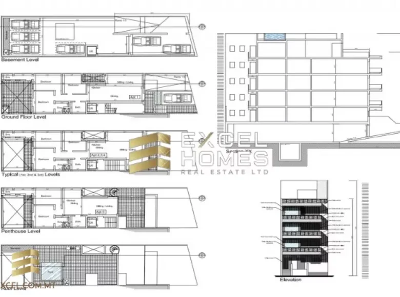 Wohnung 3 Schlafzimmer  Attard, Malta